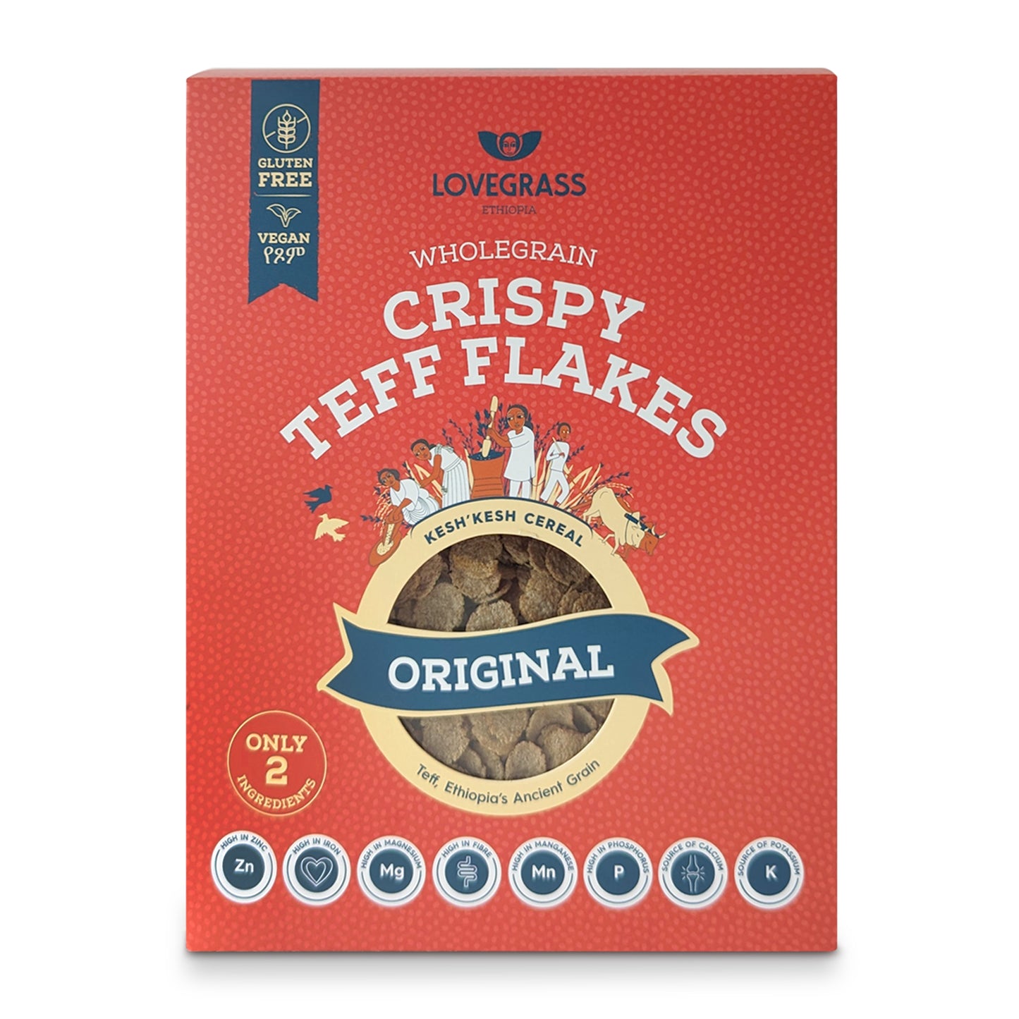 Wholegrain Crispy Teff Flakes