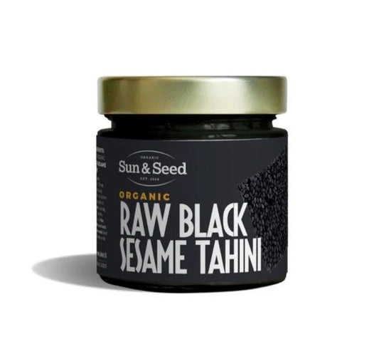 Raw Organic Black Sesame Tahini